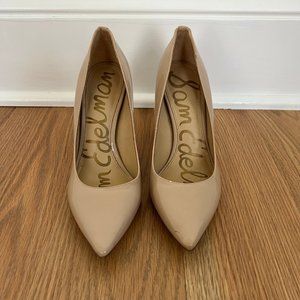 Sam Edelman Hazel Pumps - Nude Patent